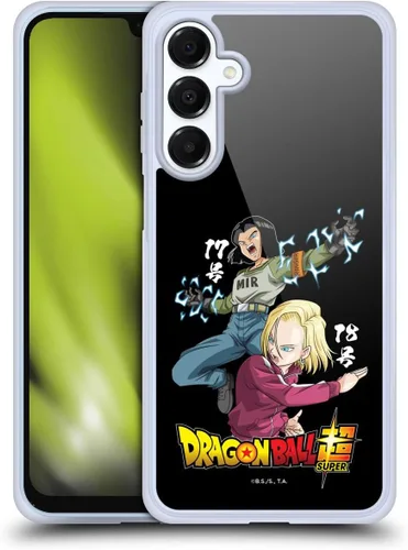 Vista 170 de Head Case Designs Funda de gel con licencia oficial de Dragon Ball Super Group Future Trunks Arc Characters [protección de grado militar] compatible
