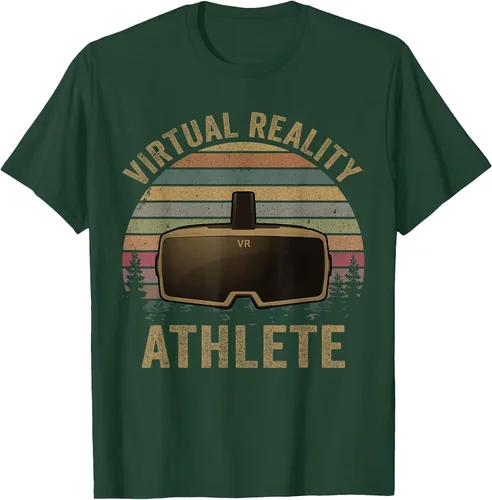 Vista 17 de Virtual Reality Athlete for VR Gamers Camiseta Asphalt Grey