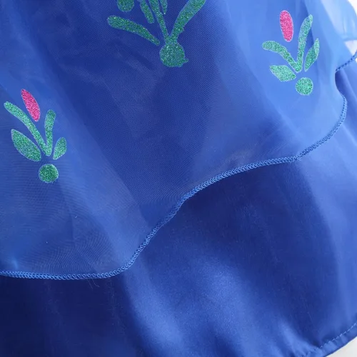 Vista 6 de Disfraz de princesa para niñas disfraz de cosplay con accesorios de capa fiesta de cumpleaños y Navidad