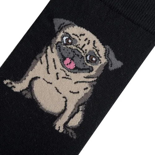 Vista 4 de Cool Socks Calcetines para mujer, animales, perros y cachorros, divertidos y bonitos