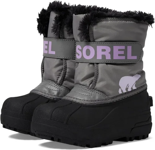 Vista 12 de SOREL Bota Snow Commander para niños pequeños negro (Black/Sea Salt)