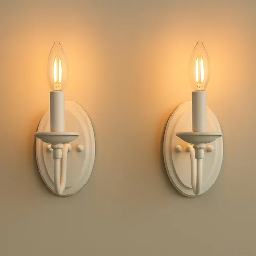 Vista 4 de Bioluz LED Bombilla de candelabro de filamento de 4 W, base E12, bombillas LED de alta eficiencia, certificación UL, paquete de 6