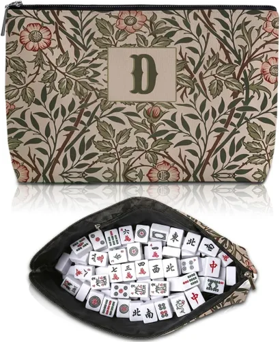 Vista 63 de Blue Leaves Bolsa de cosméticos para lápices, regalos con cremallera impermeable, A Cosmetic Present with Zipper Waterproof, Gifts for Custom