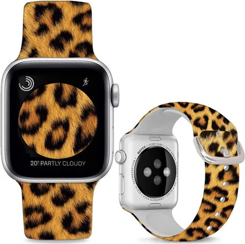 Vista 17 de Correas de silicona suave compatibles con Apple Watch de 38, 40, 41, 42, 44, 45, 46 y 49 mm, correas deportivas Ultra 2 para mujeres y hombres