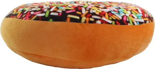 Vista 7 de Almohada grande con forma de rosquilla, suave y novedosa, con forma de rosquilla, cojín suave, 15.7 in