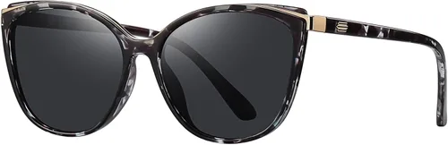 Vista 25 de Gafas de sol de moda ojo de gato para las mujeres moda Cateye UV400 protección gafas CL22017