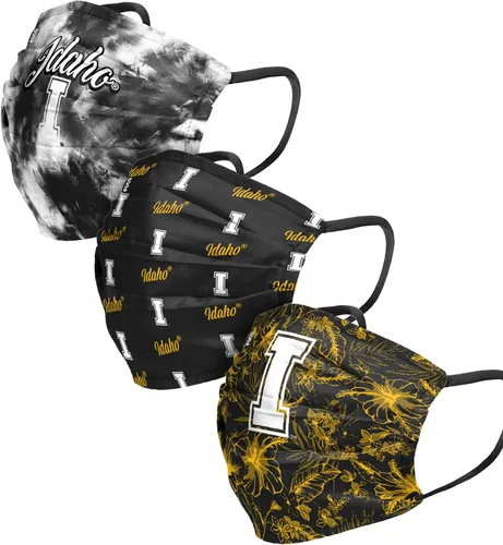 Vista 28 de FOCO - Cubrebocas reutilizable y lavable con logo del equipo NCAA para el partido