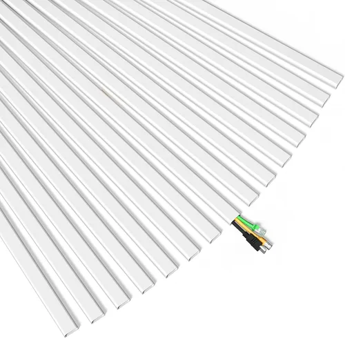 Vista 15 de Delamu – Funda para cable beige, cubiertas de cable para 1 cable en la pared, cubiertas de cable de tamaño mini para cables en la pared, cubierta