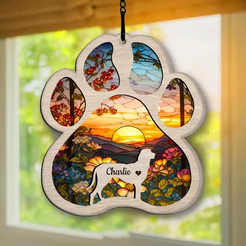 Vista 6 de Regalos conmemorativos personalizados para perros afganos, adorno de perro afgano personalizado, árbol de Navidad, regalo de recuerdo de mascotas