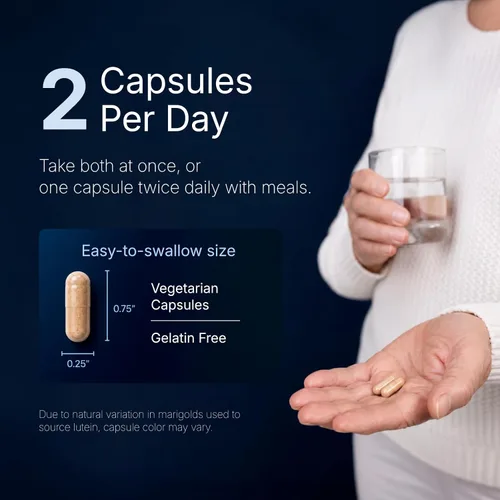 Vista 4 de VisiVite - Vitaminas para ojos AREDS 2 formuladas por médicos, sin zinc