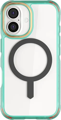 Vista 106 de Ghostek Covert Clear - Funda transparente para iPhone 15 Plus, silicona a prueba de golpes, compatible con accesorios Apple MagSafe, funda Negro