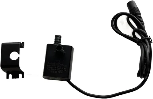 Vista 5 de SHYSKY 12VDC Mini bomba de agua sin escobillas DC30A-1230 4.8W 63.4GPH Elevación 9.8 ft 9.8ft Circulación continua estable de bajo ruido, para micro