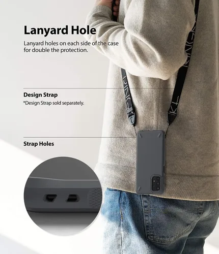 Vista 6 de Ringke Onyx - Funda compatible con Samsung A32 5G, bordes elevados antihuellas, agarre de poliuretano termoplástico, resistente y duradero, a prueba