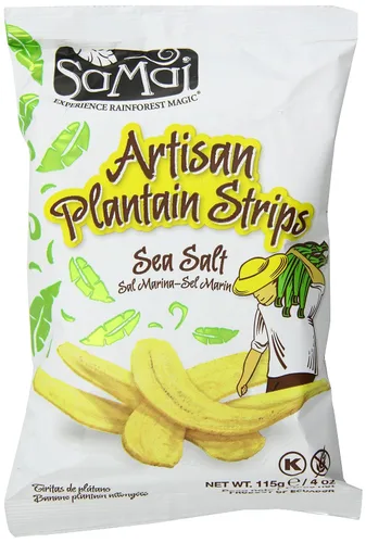 Vista 25 de SAMAI Chips de plátano de chile de 2.65 onzas, paquete de 15 unidades, totalmente naturales, sin OMG, sin gluten y Kosher