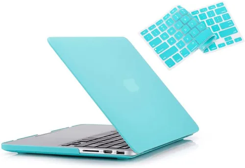 Vista 12 de RUBAN Compatible con MacBook Pro antiguo de 13 pulgadas 2015, 2014, 2013, 2012 (modelos A1502 y A1425), carcasa rígida de plástico y cubierta