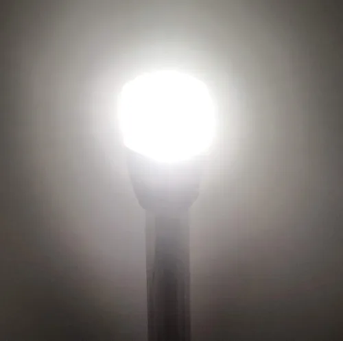 Vista 5 de Pactrade Marine Luces de navegación para barco LED - poste de luz redonda/popa de 22 pulgadas blanco (poste de reemplazo, montaje empotrado)