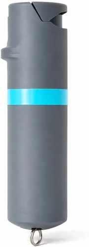 Vista 2 de POM Pepper Spray Keychain, Quick Key Release for Instant Access, Flip Top Safety, Maximum Strength OC Formula with UV Marking Dye, 25 Bursts, 10 ft