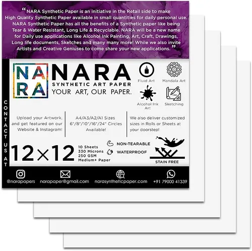 Vista 23 de Papel resistente a rasgaduras DURA Blanco Tamaño A4 140 GSM 125 hojas Para propósitos de impresión digital con características avanzadas
