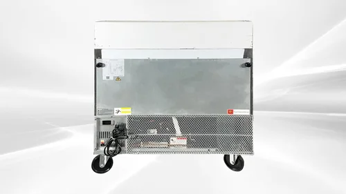 Vista 7 de cooler depot Mesa refrigerada comercial de preparación de sándwich de 2 puertas 36 "ensalada pizza mercancía Worktop NSF mesa de preparación