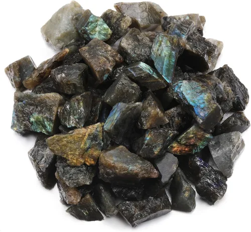 Vista 8 de Top Plaza Cristales curativos de amatista a granel, piedras en bruto naturales grandes de 1 pulgada para curación de Reiki, Wicca, brujería