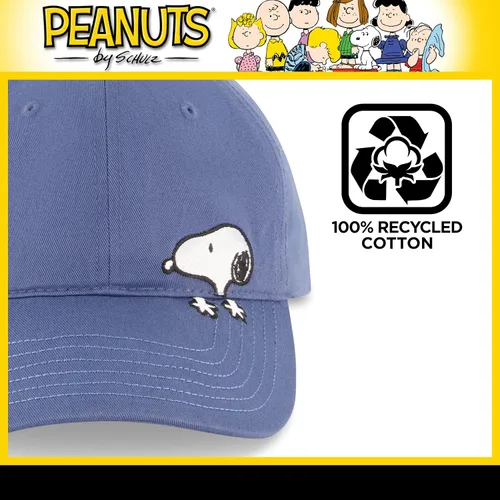 Vista 4 de Concept One Peanuts Snoopy Dad Hat, Adult Baseball Cap with Curved Brim