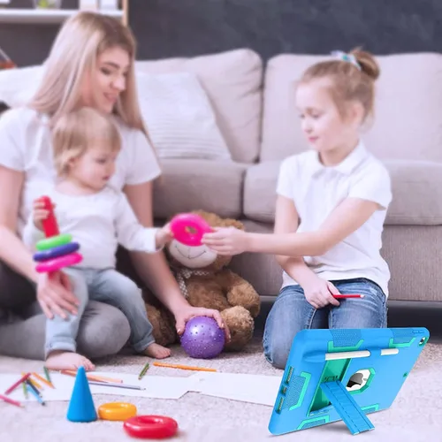 Vista 7 de BENTOBEN - Funda para iPad de 9.ª generación/iPad de 8.ª generación/iPad de 7.ª generación, funda para iPad de 10.2 de 2021/2020/2019, 3 en 1, funda