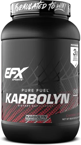 Vista 16 de EFX Sports Karbolyn Fuel Polvo de carbohidratos de absorción rápida Carga de carbohidratos, energía sostenida, recuperación rápida Sin