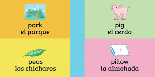 Vista 6 de 100 First Words for Toddlers English-Spanish Bilingual 100 primeras palabras para niños pequeños Inglés - Español Bilingüe