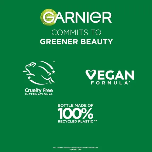 Vista 9 de Garnier Fructis Sleek & Shine Champú, cabello encrespado, seco, inmanejable, 22 onzas líquidas (el embalaje puede variar)