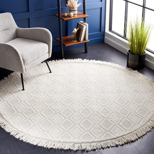 Vista 10 de SAFAVIEH Natura Collection Alfombra de pasillo, 2 pies 3 pulgadas x 9 pies, marfil, lana hecha a mano, ideal para zonas de alto tráfico en sala
