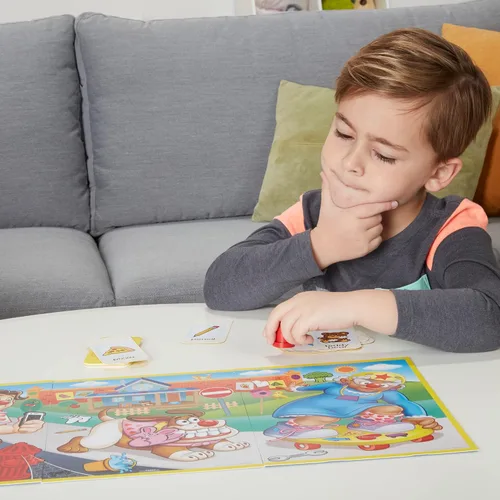 Vista 4 de Hasbro Gaming Juego de mesa Operation Junior Juego de operación para niños pequeños Edades de 3 años en adelante 2 a 4 jugadores