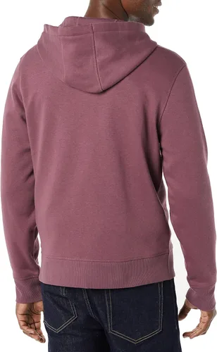 Vista 3 de Tienda Essentials - Sudadera con capucha de vellón y cremallera completa, para hombre