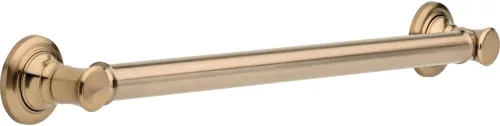 Vista 5 de Barra de apoyo, ducha de baño que cumple con la ADA, tradicional 12 pulgadas x 1-1/4 pulgadas. Tornillo oculto, acero inoxidable brillante