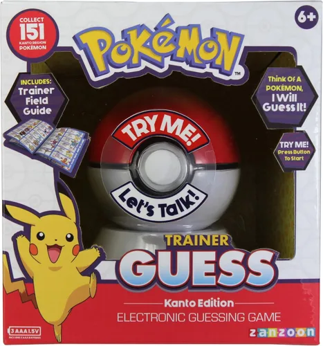 Vista 3 de Pokemon Trainer Guess: Juego electrónico Kanto Edition de 72 meses a 180 meses