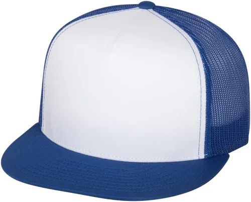 Vista 56 de Flexfit - Gorra ajustable de malla elástica en dos tonos Negro