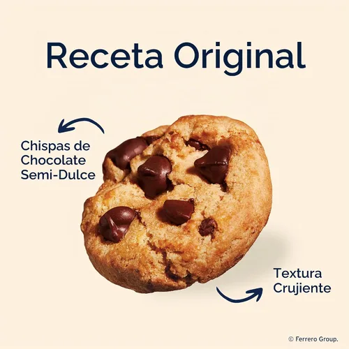 Vista 3 de Famous Amos Receta Original Galletas de Chispas de Chocolate Tamaño Bocado, Caja de 30 Paquetes, 30 oz