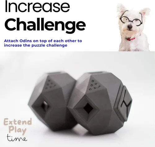 Vista 5 de Pelotas dispensadoras de golosinas para perros medianos y gatos, juguete interactivo para el juego propio, mejora la higiene oral, simulación mental