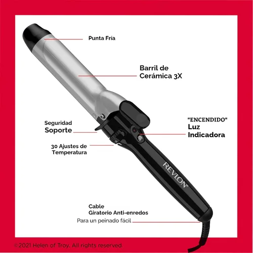 Vista 4 de Revlon Rizador de Cerámica Perfect Heat