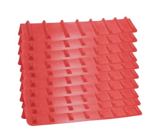 Vista 13 de Mytee Products Protector de esquina azul en forma de V/protector de borde en V - 8 "x 8" x 48" pulgadas