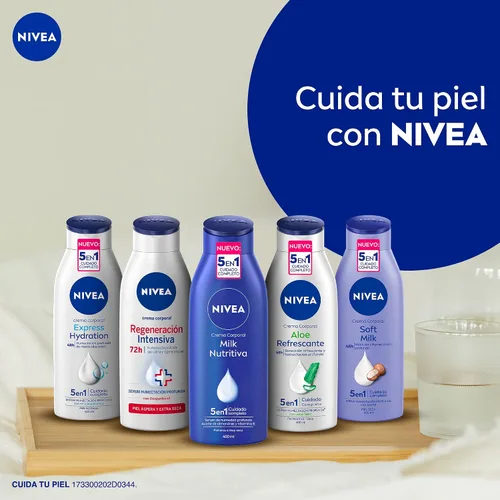 Vista 6 de Nivea Crema Corporal Crema Corporal Hidratación Express