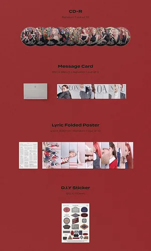 Vista 3 de JYP TWICE - Álbum de ojos bien abiertos (Vol.2)+Póster plegado+Juego de tarjetas fotográficas adicionales (Story ver.), JYPK1006