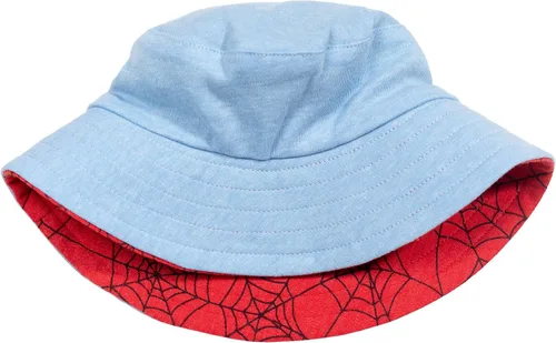 Vista 2 de Marvel Conjunto de mameluco y sombrero de sol de Vengadores Spiderman Baby Boys