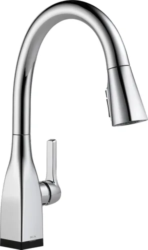 Vista 11 de Delta Faucet Mateo Touch - Grifo de cocina de níquel cepillado, grifos de cocina con rociador extraíble, grifo de fregadero de cocina, grifo táctil