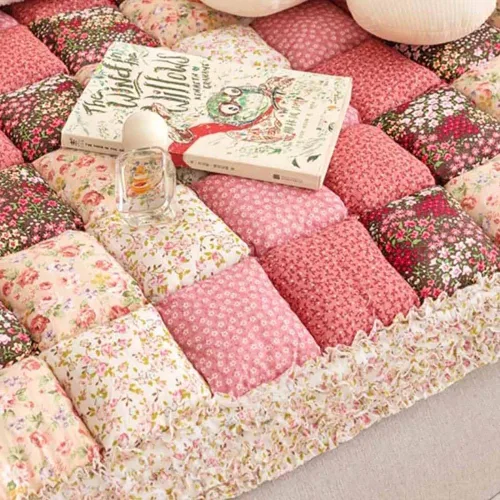Vista 5 de Funda para sofá, funda protectora de algodón Garden Chic para sofá, funda de sofá elegante para propietarios de mascotas