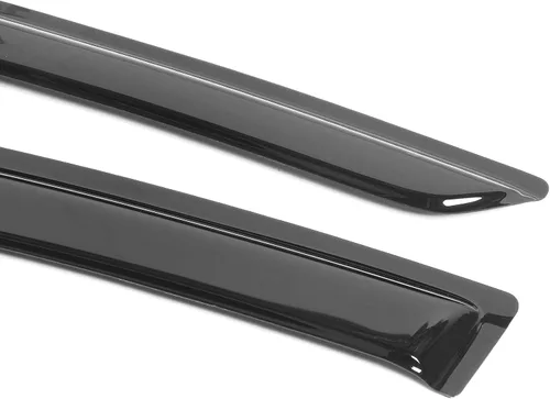 Vista 9 de IKON MOTORSPORTS Visera de ventana compatible con Honda Accord 2DR 2013-2017, humo acrílico tintado, 2 unidades, protección contra la lluvia