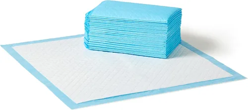 Vista 10 de Amazon Basics Almohadillas absorbentes para orinar para perros y cachorros con diseño de 5 capas a prueba de fugas y superficie de secado rápido