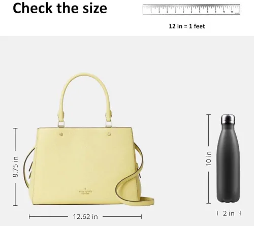Vista 3 de Kate Spade - Bolso bandolera mediano Leila con triple compartimento