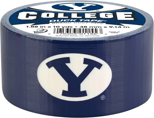 Vista 2 de Cinta adhesiva Duck con logotipo de universidad, 240369 BYU