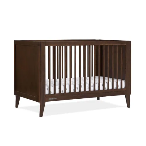 Vista 12 de Delta Children Ollie - Cuna convertible 4 en 1, certificada Greenguard Gold, color blanco Bianca