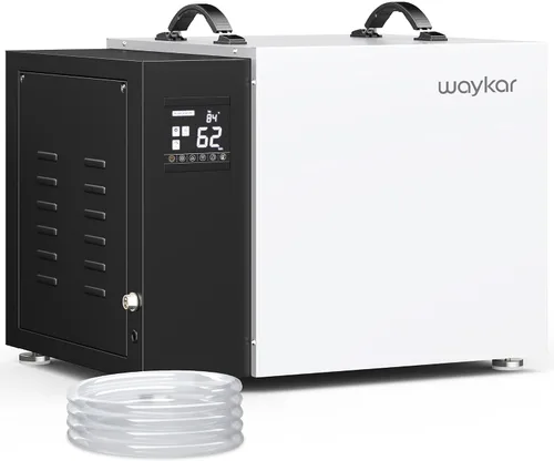 Vista 13 de Waykar Deshumidificador de 70 Pintas Energy Star para Espacios de Acceso Restringido con Bomba, Deshumidificador Comercial para Sótanos y Hogar